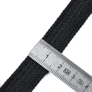 DESTOCK – Cordon plat coton – 17 mm – Vendu au mètre - 2