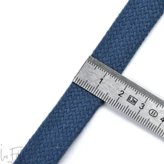 DESTOCK – Cordon plat coton – 17 mm – Vendu au mètre - 20