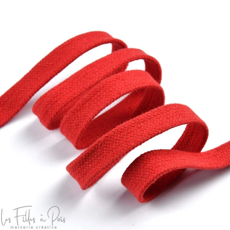 DESTOCK – Cordon plat coton – 17 mm – Vendu au mètre - 29