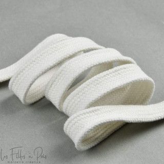 Cordon plat coton - 17mm  - 39