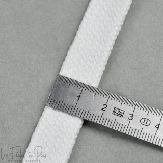 DESTOCK – Cordon plat coton – 17 mm – Vendu au mètre - 42