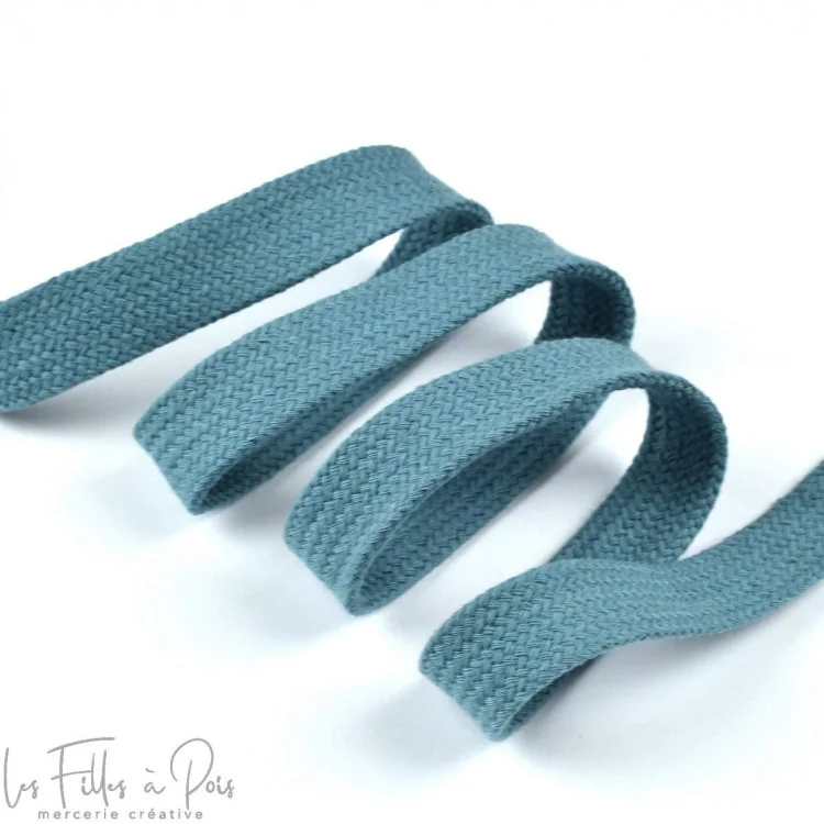 DESTOCK – Cordon plat coton – 17 mm – Vendu au mètre - 47