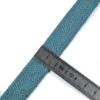 DESTOCK – Cordon plat coton – 17 mm – Vendu au mètre - 48