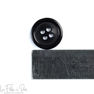 Bouton polyester 4 trous - Rond Tissus et mercerie créative – Nos sélections sans marque - 4