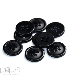 Bouton polyester 4 trous - Rond Tissus et mercerie créative – Nos sélections sans marque - 3