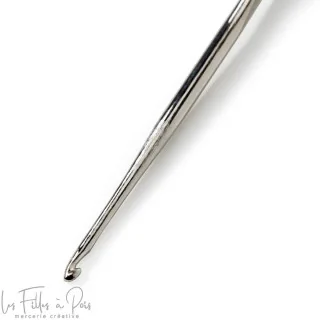 Crochet pour soie/coton Prym – Ø2,5 mm x 12,5 cm – Acier inox Prym : mercerie couture et accessoires de qualité - 2