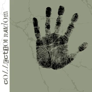 Coupon de tissu popeline de coton motif empreintes "Random" - Vert kaki et noir - 180cm - Les Filles à Pois Les Filles à Pois - 