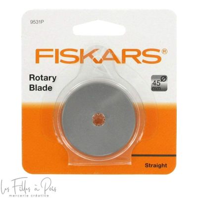Lame de rechange pour cutter rotatif, Fiskars 45mm - Fiskars ® Fiskars ® - Ciseaux et outils de coupe - 1