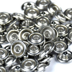 Boutons-pression à sertir perle - 10mm - Lot de 100  - 2