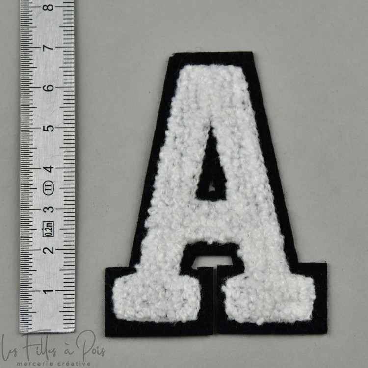 Alphabet/Lettre Coloré Patch - Ecusson Thermocollant Patches