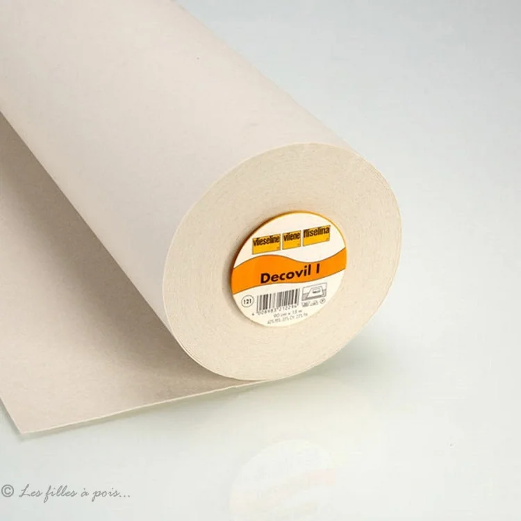 Entoilage thermocollant DECOVIL I – Vlieseline – 90 cm Vlieseline : entoilages, molletons et supports - 1