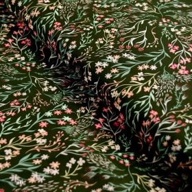 Tissu rayonne motif  fleuri "All Is Well" - Multicolore - Oekotex - AGF ®