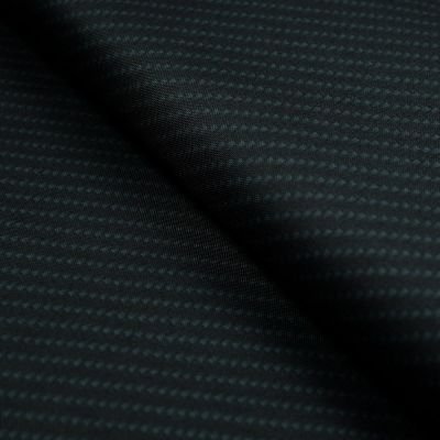 Tissu déperlant K-way motif carbone collection "Hero" - Noir - Les Filles à Pois ® - Oeko-Tex ® Les Filles à Pois - Design ® - M