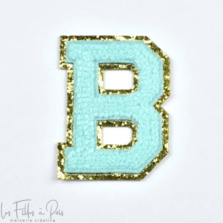 Ecusson lettres de l'alphabet en éponge - Bleu et doré - Thermocollant Tissus et mercerie créative – Nos sélections sans marque Ecusson lettres de l'alphabet en éponge - Bleu et doré - Thermocollant Tissus et mercerie créative – Nos sélections sans marque