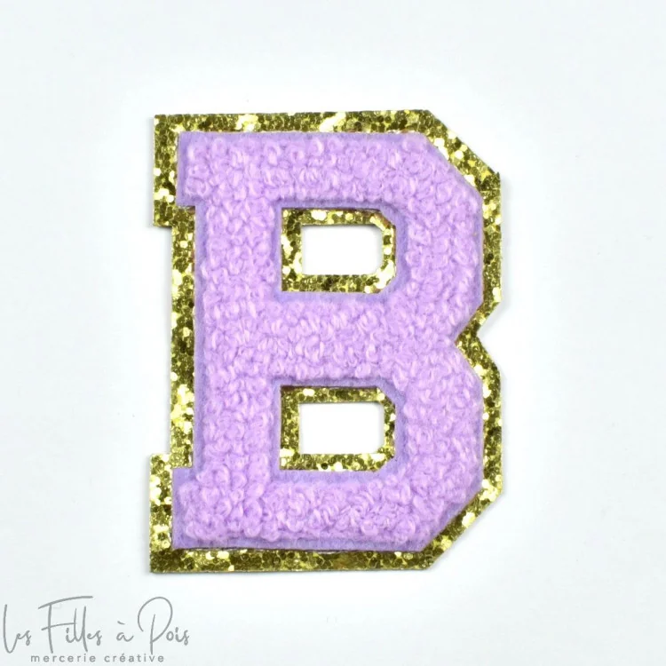 Ecusson lettres de l'alphabet en éponge - Violet et doré - Thermocollant Tissus et mercerie créative – Nos sélections sans marqu Ecusson lettres de l'alphabet en éponge - Violet et doré - Thermocollant Tissus et mercerie créative – Nos sélections sans marqu
