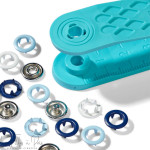 Boutons pression jersey assortiments de bleu avec outil - 8 mm - 390700 - Prym ® Prym ® - Mercerie - 3