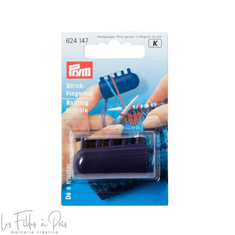 Dedal de tricô com 4 guias de fio - 624147 - Prym ® - Prym Prym ® - Mercerie - 1 Dedal de tricô com 4 guias de fio - 624147 - Prym ® - Prym Prym ® - Mercerie - 1