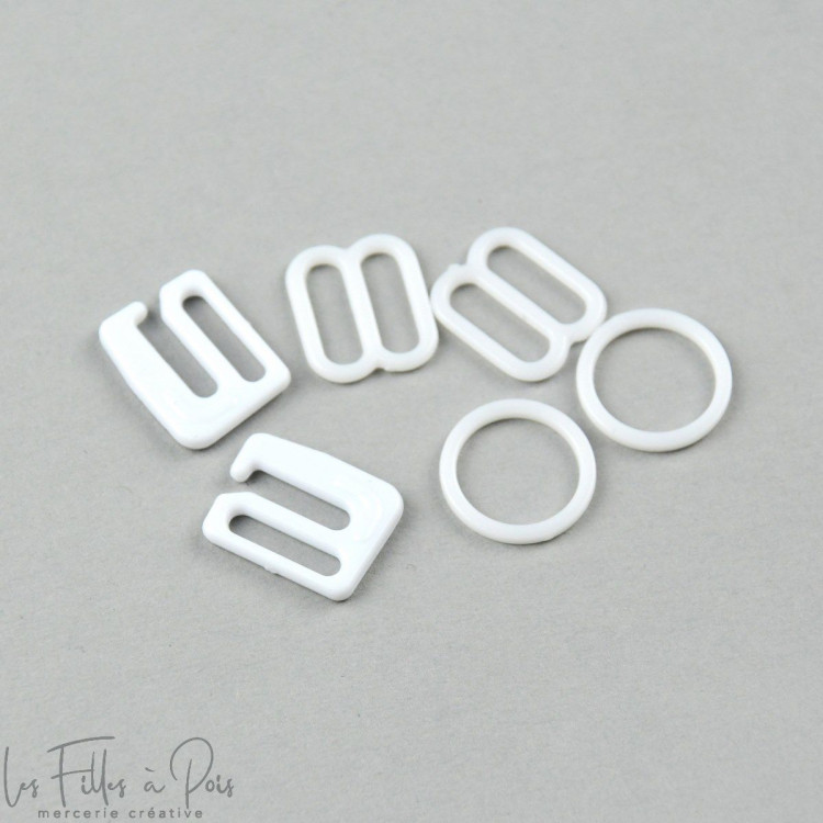 Kit de sutiã - Plástico - 10mm Autres marques - Tissus et mercerie - 1 Kit de sutiã - Plástico - 10mm Autres marques - Tissus et mercerie - 1