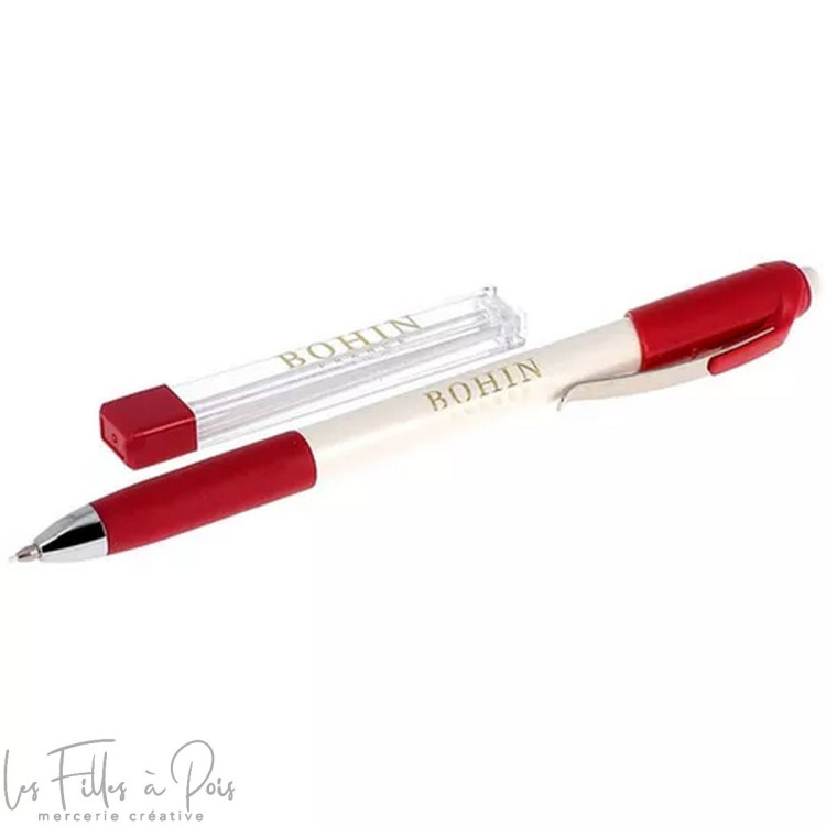 Portaminas extrafino - Blanco - Bohin Bohin France ® - Mercerie - 1 Portaminas extrafino - Blanco - Bohin Bohin France ® - Mercerie - 1