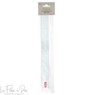 Réglette souple  - Blanc et bleu - Bohin Bohin France ® - Mercerie - 1