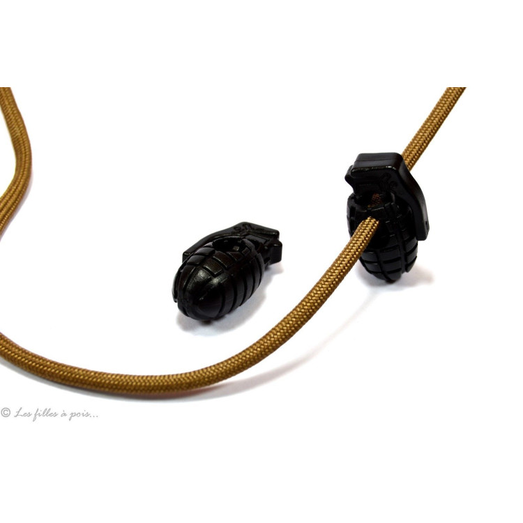 Batente para cordão de romã - Conjunto de 2 Autres marques - Tissus et mercerie - 1 Batente para cordão de romã - Conjunto de 2 Autres marques - Tissus et mercerie - 1