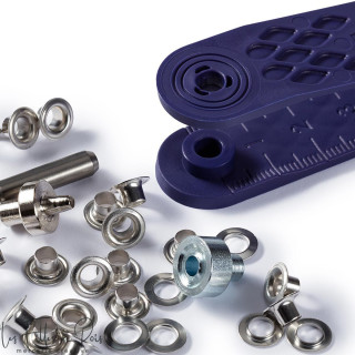 Oeillets à sertir avec outils de pose - Rond - 4mm - Prym ® Prym ® - Mercerie - 3
