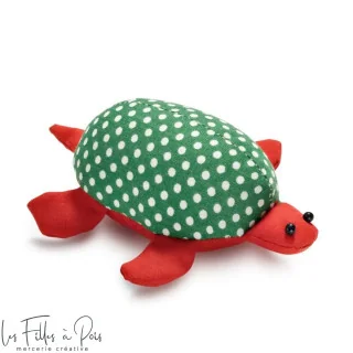 Peluche "Prym for kids" rato tartaruga - verde e vermelho - 611327 - Prym (Prym for kids) Prym : mercerie couture et accessoire