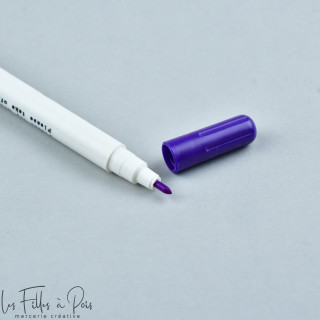 Stylo feutre de marquage violet effacable à l'air  - 1