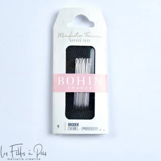 à broder Agulhas de costura - Sortido N°9 - Bohin Bohin : épingles, aiguilles et accessoires couture de qualité - 1