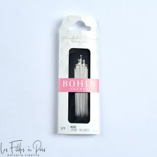 Agulhas de costura de moda N°3/9 - Bohin Bohin : épingles, aiguilles et accessoires couture de qualité - 1