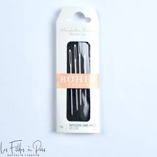 Agulhas de costura para tapeçaria sem ponta - N°16 - Bohin Bohin : épingles, aiguilles et accessoires couture de qualité - 1