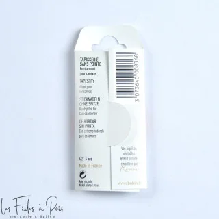 Aiguilles à Tapisserie Sans Pointe Bohin – N°24 (x6) Bohin : épingles, aiguilles et accessoires couture de qualité - 2