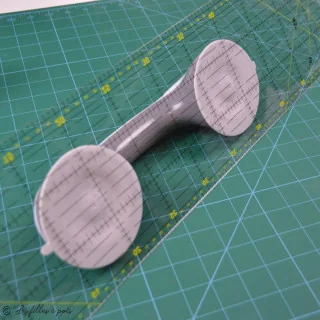 2 Ventouses Pour Règle De Couture - Poignée Antidérapante, Détachable, 7,8x18 Cm