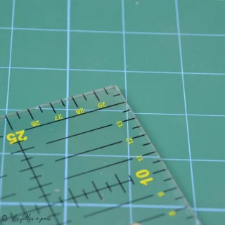 Règle patchwork 30 x 15 pouces – Acrylique transparent – Angles 30°/45°/60° Tissus et mercerie créative – Nos sélections sans ma