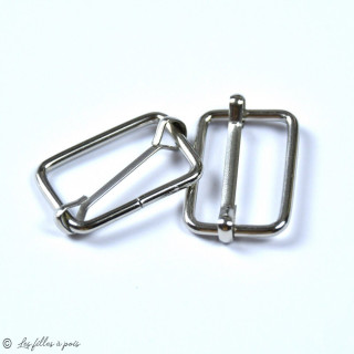 Boucles coulissantes de réglage pour sangle - 25mm  - 5