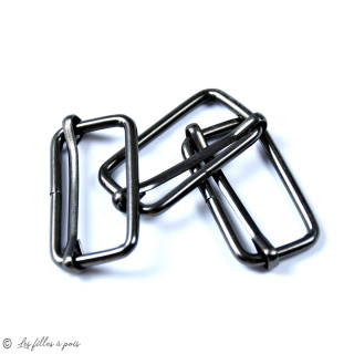 Boucles coulissantes de réglage pour sangle - 30mm  - 2
