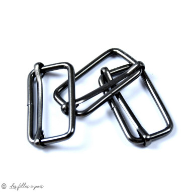 Boucles coulissantes de réglage pour sangle - 30mm  - 2