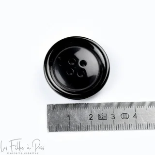 Bouton polyester 4 trous - Rond Tissus et mercerie créative – Nos sélections sans marque - 3
