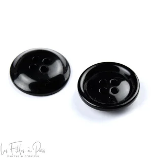 Bouton polyester 4 trous - Rond Tissus et mercerie créative – Nos sélections sans marque - 2