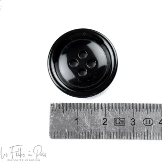 Bouton polyester 4 trous - Rond Tissus et mercerie créative – Nos sélections sans marque - 5