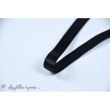 Élastique Haute Tension 10mm - 5 Mètres Noir - Couture Vêtements - 5