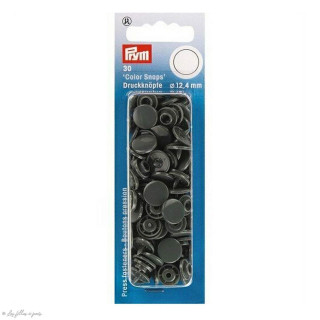 Boutons pression plastique Color snap recharge x30 sans outil de pose 12.4mm - Prym ® Prym ® - Mercerie - 13