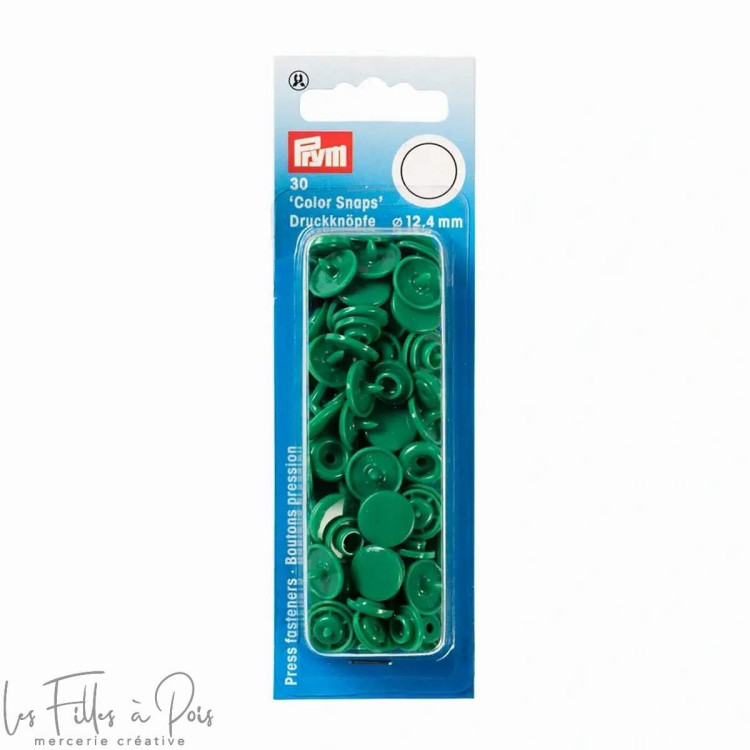 Bouton pression plastique Color snap recharge x30 sans outil de pose 12.4mm - Prym ® Prym ® - Mercerie - 35 Bouton pression plastique Color snap recharge x30 sans outil de pose 12.4mm - Prym ® Prym ® - Mercerie - 35