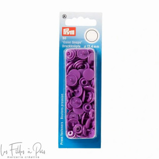 Boutons pression plastique Color snap recharge x30 sans outil de pose 12.4mm - Prym ® Prym ® - Mercerie - 38