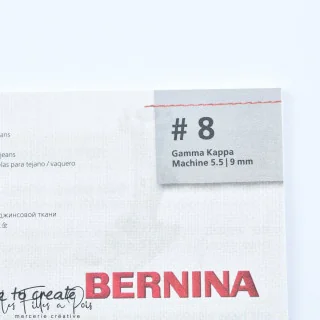 Pied BERNINA n°8 pour BERNINA 1008 BERNINA : machines à coudre, à broder et à surjeter - 4