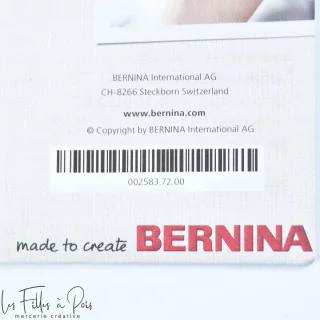 Pied BERNINA n°8 pour BERNINA 1008 BERNINA : machines à coudre, à broder et à surjeter - 5