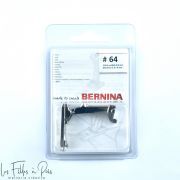 Pied presseur Bernina ourleur point droit 4mm No 64 - 84847300 BERNINA ® - Machines à coudre, à broder et à surjeter - 3