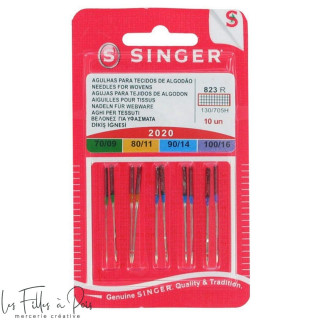 Assortiment de 10 aiguilles machine à coudre - Singer ® SCHMETZ ® - Aiguilles machine à coudre - 1