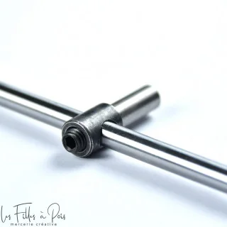 Support + barre à aiguilles – Surjeteuse PFAFF Element 1450 OL – avec vis & guide-fil Pfaff : machines à coudre, surjeteuses Lid