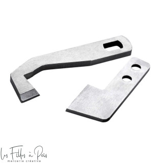 Jeu de couteaux inférieur et supérieur Surjeteuse PFAFF HOBBYLOCK 2.5 PFAFF ® - Machines à coudre, à broder, à recouvrir et à su
